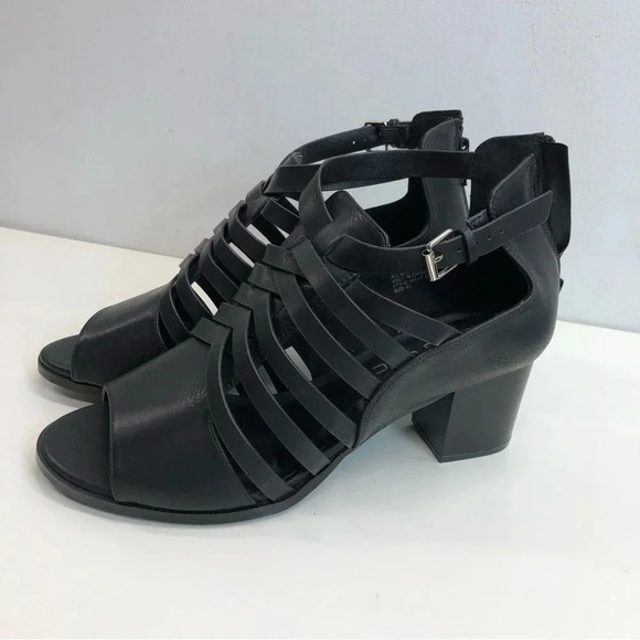 New CITY CHIC Milly Boot Strap Sandals in Black Size 41/ US 10 - Picture 1 of 10